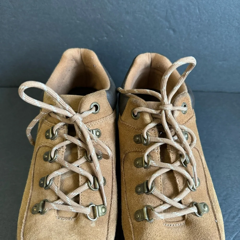 Y2K Sketchers Jammers Shoes Plarform Chunky Lug Sole Boots Vintage Suede Size 9